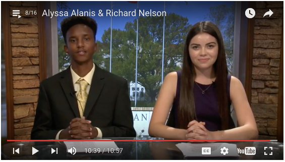 Newscast: Alyssa Alanis & Richard Nelson