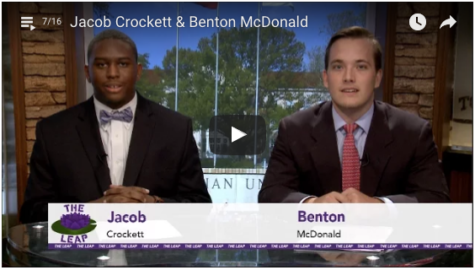 Newscast: Jacob Crockett & Benton McDonald