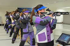 TCUs rifle team is one of its most elite squads. (Courtesy of Gofrogs.com)