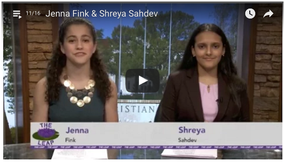 Newscast: Jenna Fink & Shreya Sahdev