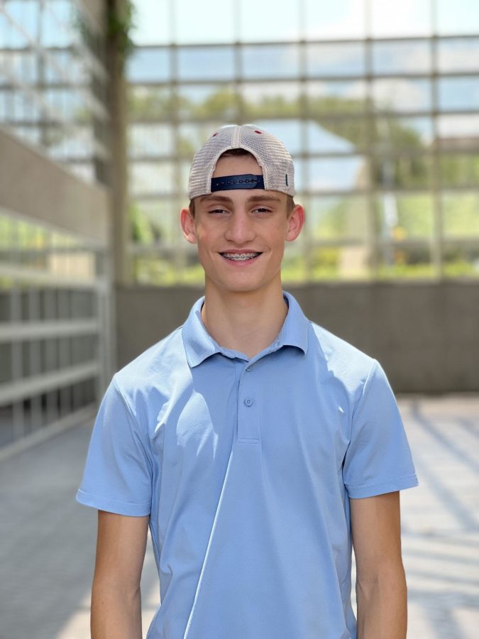 James Chandler, rising junior at Lake Creek High School, in the 2022 camp.