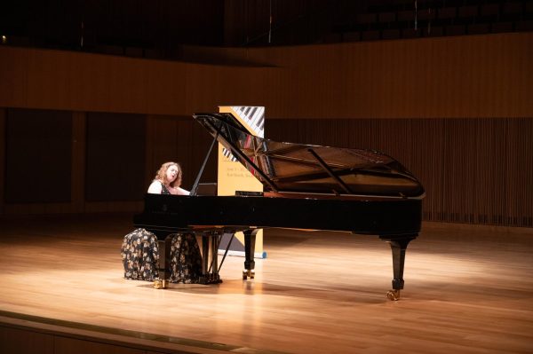 AnnaLotte Smith performs during PianoTexas at TCU. 